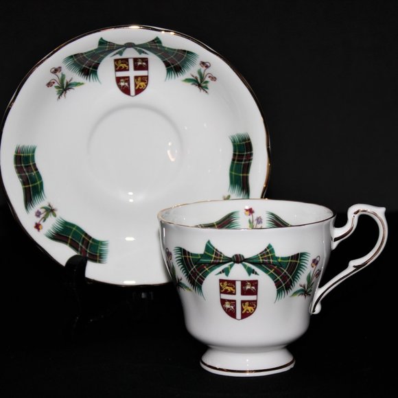 Queen Anne Pink Floral Teacup Set | Ridgway Potteries Vintage Tea Cup & Saucer - Picture 14 of 16